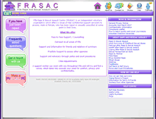 Tablet Screenshot of frasac.org.uk